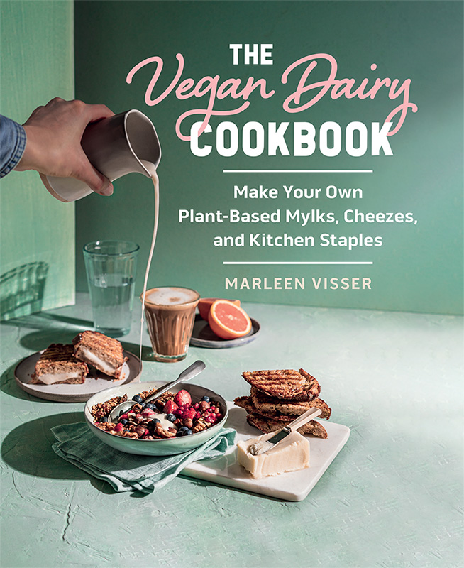 Kookboek Cookbook The Vegan Dairy Cookbook Marleen Visser